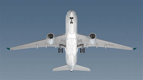 Airbus A350 900 Cathay Pacific 3d Model Turbosquid 1967096