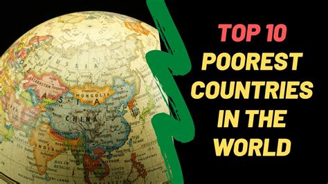 Top Poorest Countries In The World Youtube