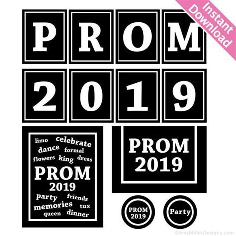 Prom Decorations Prom Banner Prom Signs Prom 2019 Banner High