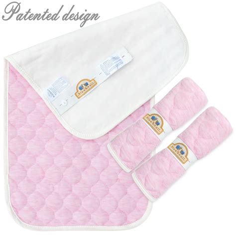 Bluesnail Quilted Thicker Waterproof Changing Pad Liners 3 Count