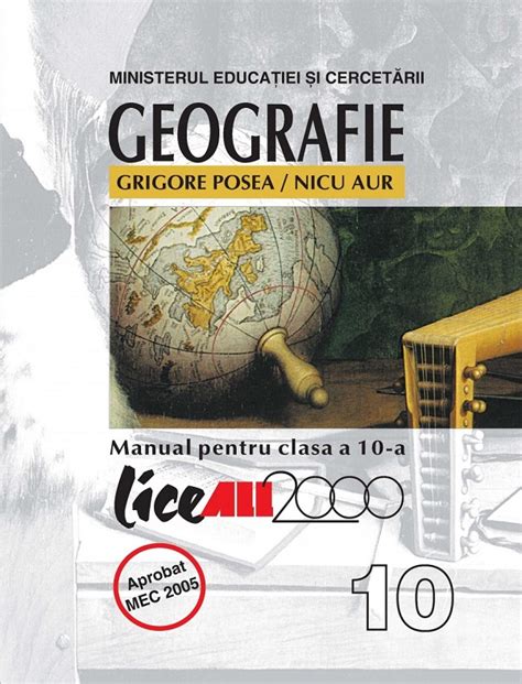 Geografie Clasa Manual Pdf Autor Grigore Posea Nicu Aur