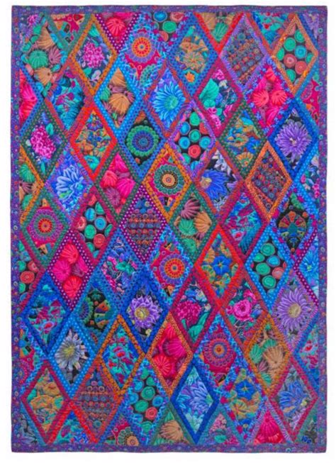 Midnight Diamonds Quilts In Burano Kaffe Fassett Etsy Kaffe Fassett Quilts Quilts Quilt Kit