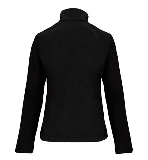 Chaqueta Softshell Mujer Entallada Con Cremallera