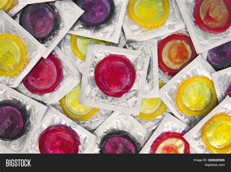 Colorful Condom On Image And Photo Free Trial Bigstock