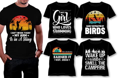 Vintage Sunset T Shirt Design Bundle Buy T Shirt Designs