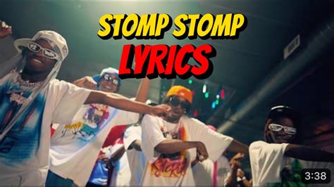 41 Kyle Richh Jenn Carter Tata And Dee Billz Stomp Stomp Lyrics