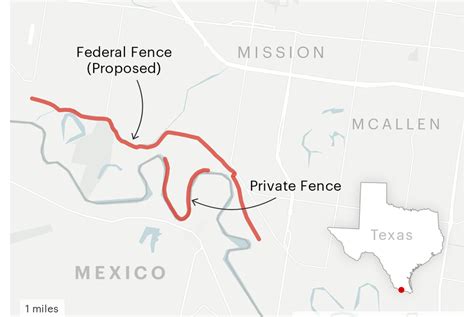 Texas Border Wall Construction Map