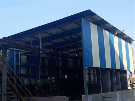 Modular Blue And White Industrial Frp Weather Shed For Industries At