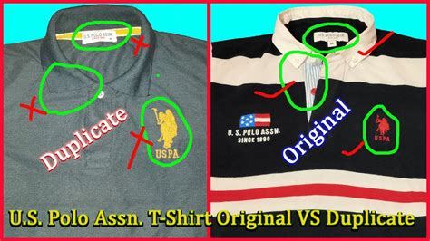 U S Polo Assn T Shirt Original Vs Duplicate Us Polo Tshirt Us Polo