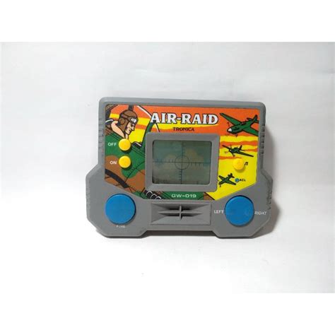 Jual Game Watch Gimbot Gamebot Air Raid Tronica Jet Pesawat Toy Jadul