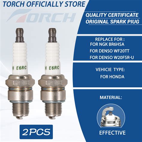 Torch E6RC - Alternative spark plugs