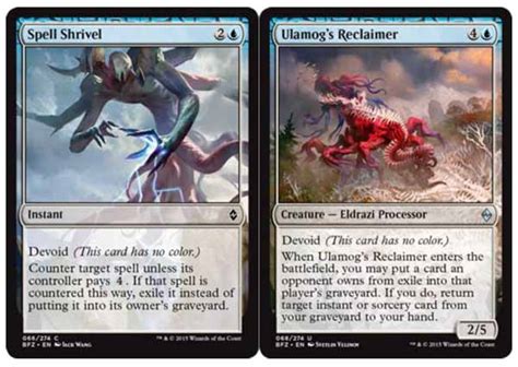 Magic The Gathering Adventures New Eldrazi Part 5 Blue Casts And A