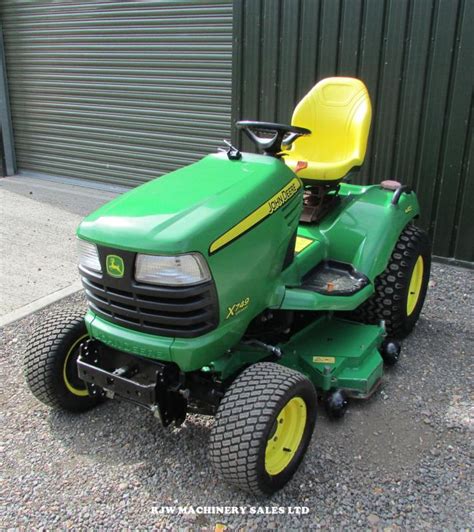 John Deere X749 Sold For Sale Rjw Machinery Sales Ltd