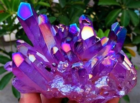 Purple Flame Aura Quartz : r/purple