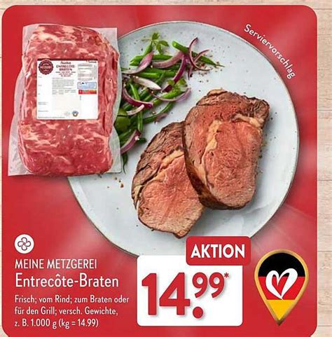 Meine Metzgerei Entrec Te Braten Angebot Bei Aldi Nord Prospekte De