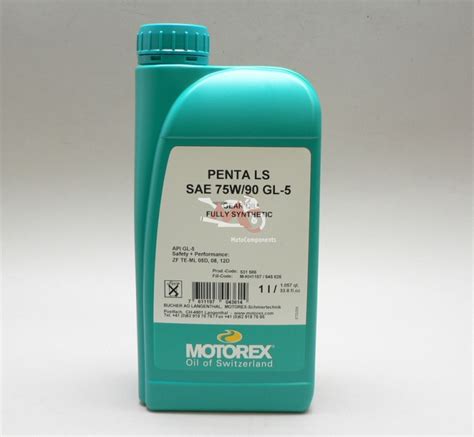 Motorex Gear Oil Penta Ls W Gl L Motocomponents Cz