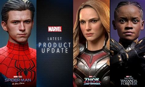 Hot Toys atualiza e melhora escultura de cabeça de três heróis Marvel Universo Marvel 616