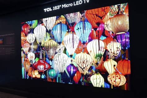 CES Tutti I Prototipi Di TCL Dai MicroLED Ai Monitor OLED Inkjet E 8K