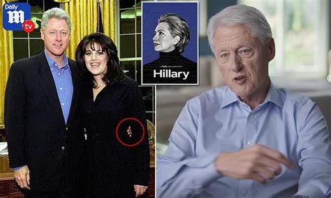 Bill Clinton Says Having Sex With Monica Lewinsky Was To Manage My