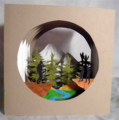 Books Kristin Carlson Tunnel Book Handmade Books Paper Art