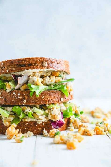 Easy Chickpea Salad Sandwich A Couple Cooks