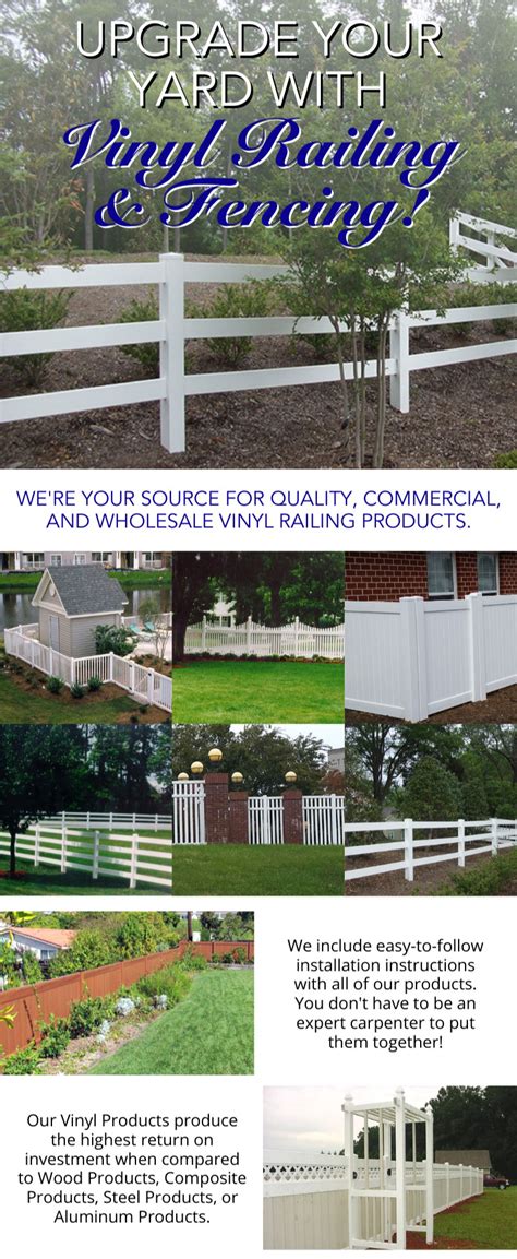 Vinyl Railing Products Tek Rail Inc Newnan Ga