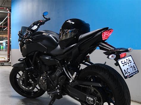 Купить б у Yamaha MT 07 FZ 07 6 передач в Санкт Петербурге чёрный naked bike 2020 года на