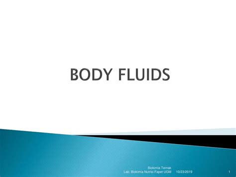 Ppt Body Fluids Powerpoint Presentation Free Download Id 8720949