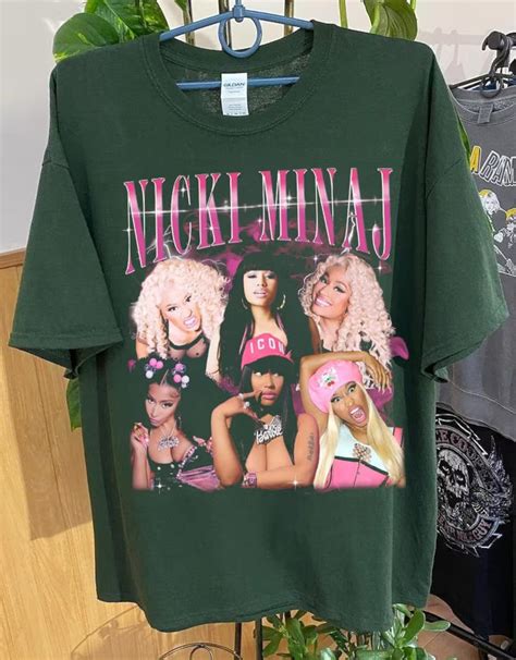 Nicki Minaj, Nicki Minaj T-shirt, Nicki Minaj Fan, Nicki Minaj Gift, Rapper Homage Graphic Shirt ...