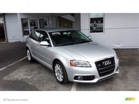 2011 Ice Silver Metallic Audi A3 2 0 TFSI Quattro 93983751 GTCarLot