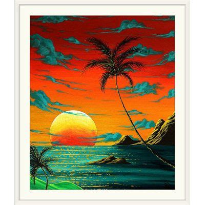 Bay Isle Home Tropical Burn By Megan Duncanson Painting Print