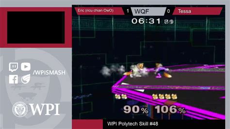 Wpi Polytech Skill Melee Singles Eric Blue Fox Vs Tessa Falco