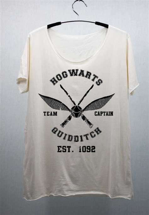 Items Similar To Hogwarts Quidditch Harry Potter T Shirts Tee Shirt Handmade Silk Screen