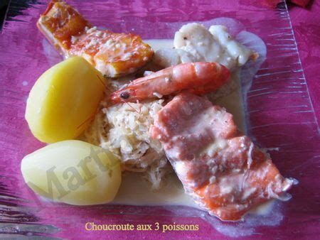 Choucroute aux 3 poissons à ma façon Recette Ptitchef