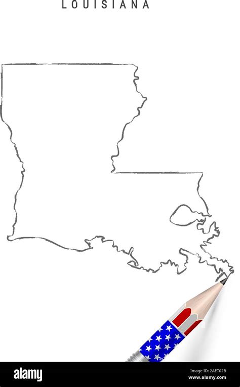 How To Draw The Louisiana State Flag