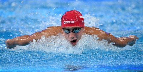 Pływanie Michał Chmielewski czwarty w finale mistrzostw świata