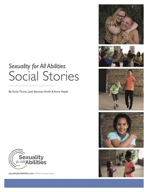 Sexuality For All Abilities Social Stories Mad Hatter Wellness