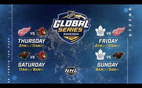 Get Ready For The Nhl Global Series Games Stn Video