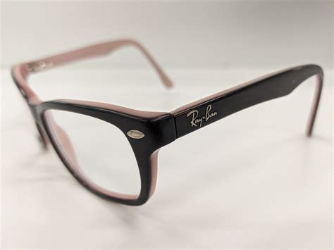 Ray Ban Black And Pink Horned Cats Eye Frames Rap6607aa Rc002 Ebay