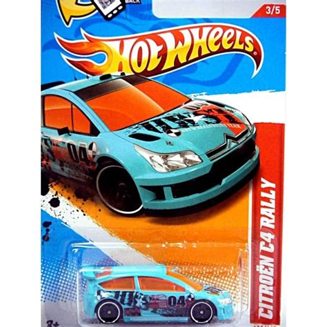 Hot Wheels Citroen C4 Rally Car Global Diecast Direct