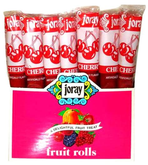 Cherry Fruit Leather Rolls • Joray Fruit Rolls • Fruit Leather & Fruit ...