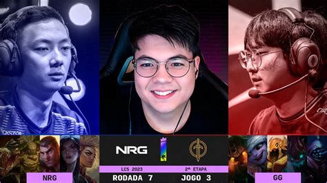 Nrg X Golden Guardians Rodada Lcs Split Ilha Das