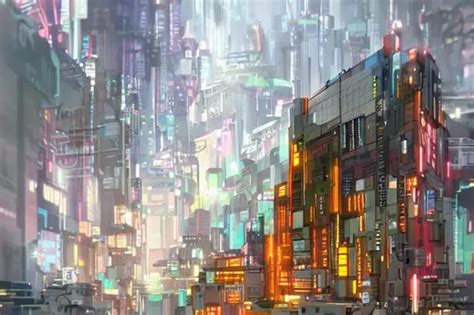 Anime Cyberpunk Architecture Openart