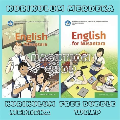 Jual Buku Bahasa Inggris Kelas 1 2 7 8 Smp Mts Kurikulum Merdeka