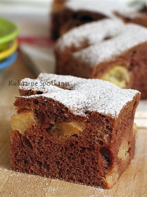 Salceson Kakaowe Ciasto Z Jab Kami Apple Cake Recipes Yummy Food