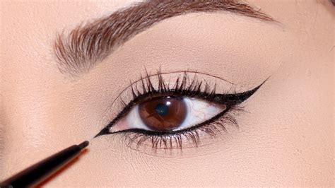 How To Perfect Inner Corner Liner Using Pencil Method Youtube