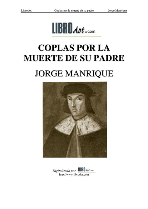 Solution Coplas Por La Muerte De Su Padre De Jorge Manrique Obra