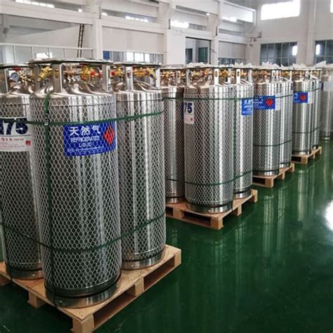 210l Vertical Liquid Nitrogen Oxygen Argon Dewar Flask Dura Cylinder