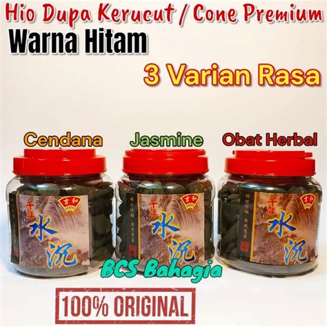 Jual Hio Dupa Tumpeng Kerucut Warna Hitam Buhur Bukhur Hitam Cones