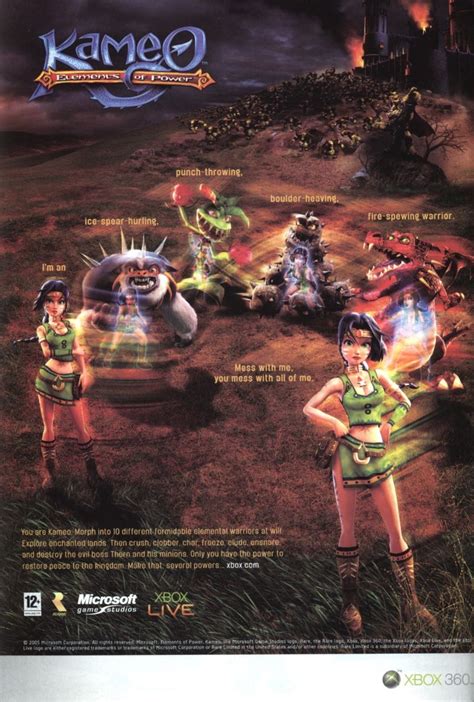 Kameo Elements Of Power Magazines From The Past Wiki Fandom